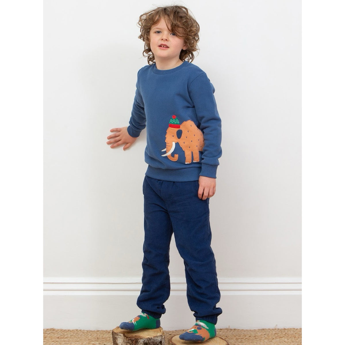 Kite Woolly Mammoth Infant Sweatshirt 54-F545 Clothing 12-18M / Blue,18-24M/2Y / Blue,3YRS / Blue,4YRS / Blue,5YRS / Blue