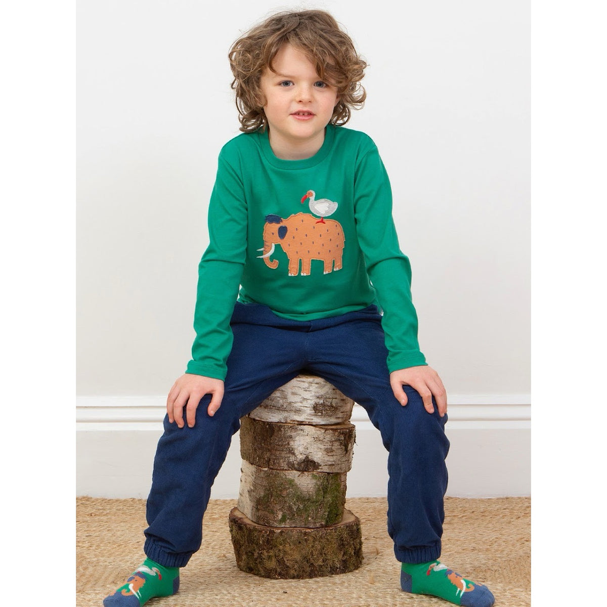 Kite Woolly Mammoth Infant T-Shirt 54-F531 Green Clothing 3-6M / Green,6-9M / Green,9-12M / Green,12-18M / Green,18-24M/2Y / Green,3YRS / Green,4YRS / Green,5YRS / Green,6YRS / Green