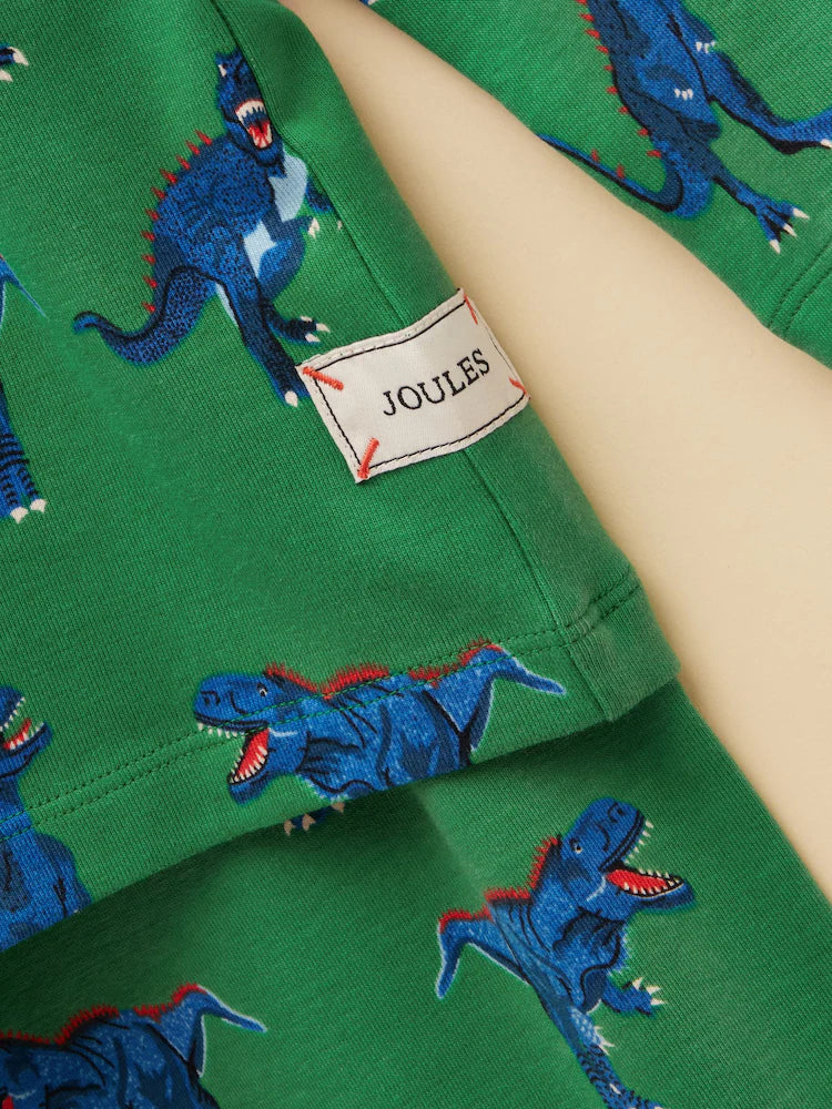 Joules Boys Kipwell Pj Set Ay510838 Green Dino Clothing 2YRS / Green,3YRS / Green,4YRS / Green,5YRS / Green,6YRS / Green,7YRS / Green,8YRS / Green,9YRS / Green