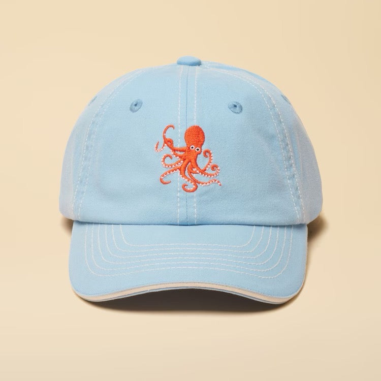 Joules Boys Daley Cap H20-685 Blue Octopus Clothing 3-7YRS / Blue,8-12YRS / Blue