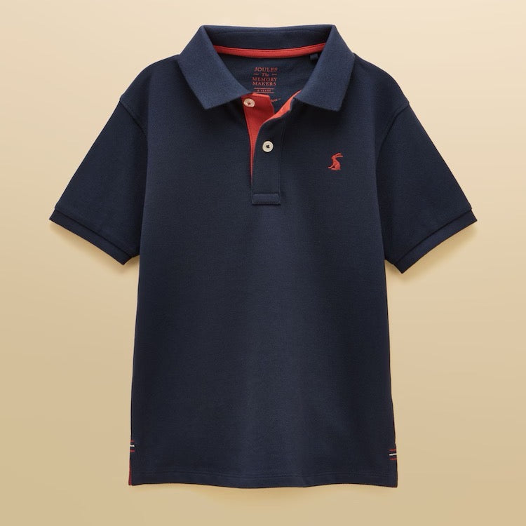 Joules Boys Woody Polo Shirt V45-862 Navy Clothing 8YRS / Navy,10YRS / Navy,12YRS / Navy