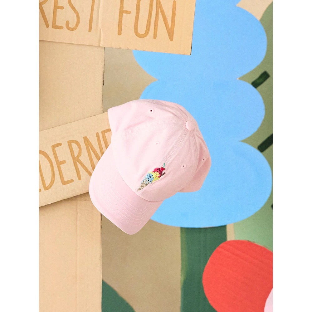 Joules Girls Daley Cap H20-656 3 Scoop Ice Cream Clothing 3-7YRS / Pink,8-12YRS / Pink