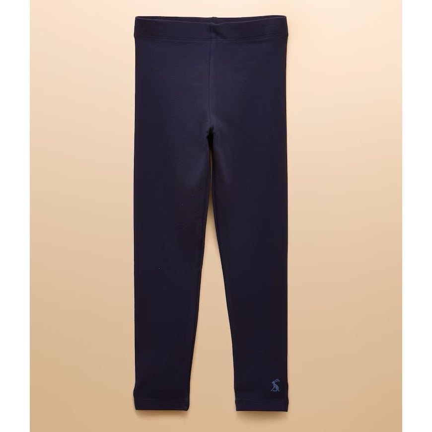 Joules Girls Dee Dee Leggings Plain Navy Clothing 5YRS / Navy,6YRS / Navy,8YRS / Navy,10YRS / Navy,12YRS / Navy