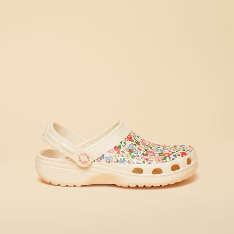 Joules Girls Poole H20- 651 Ss26 White Ditsy