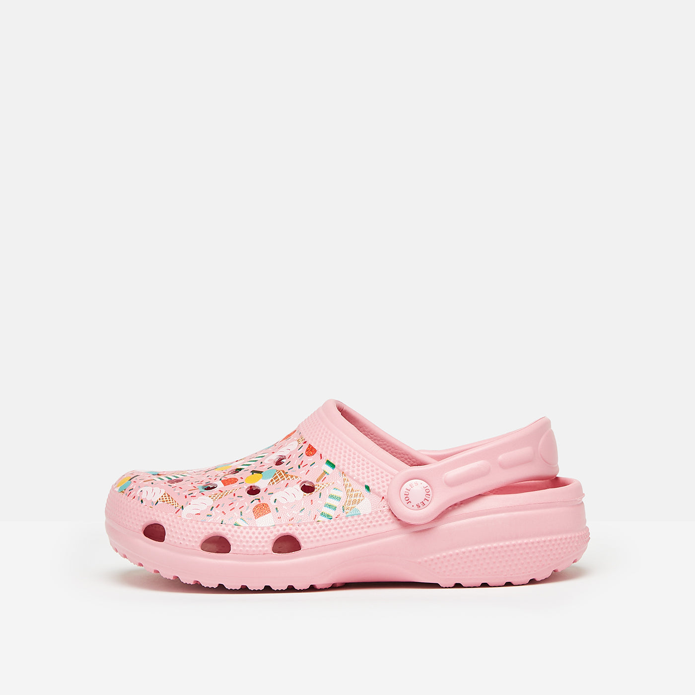 Joules Jnr Poole E00655 Pink Ice Creams - Main Image