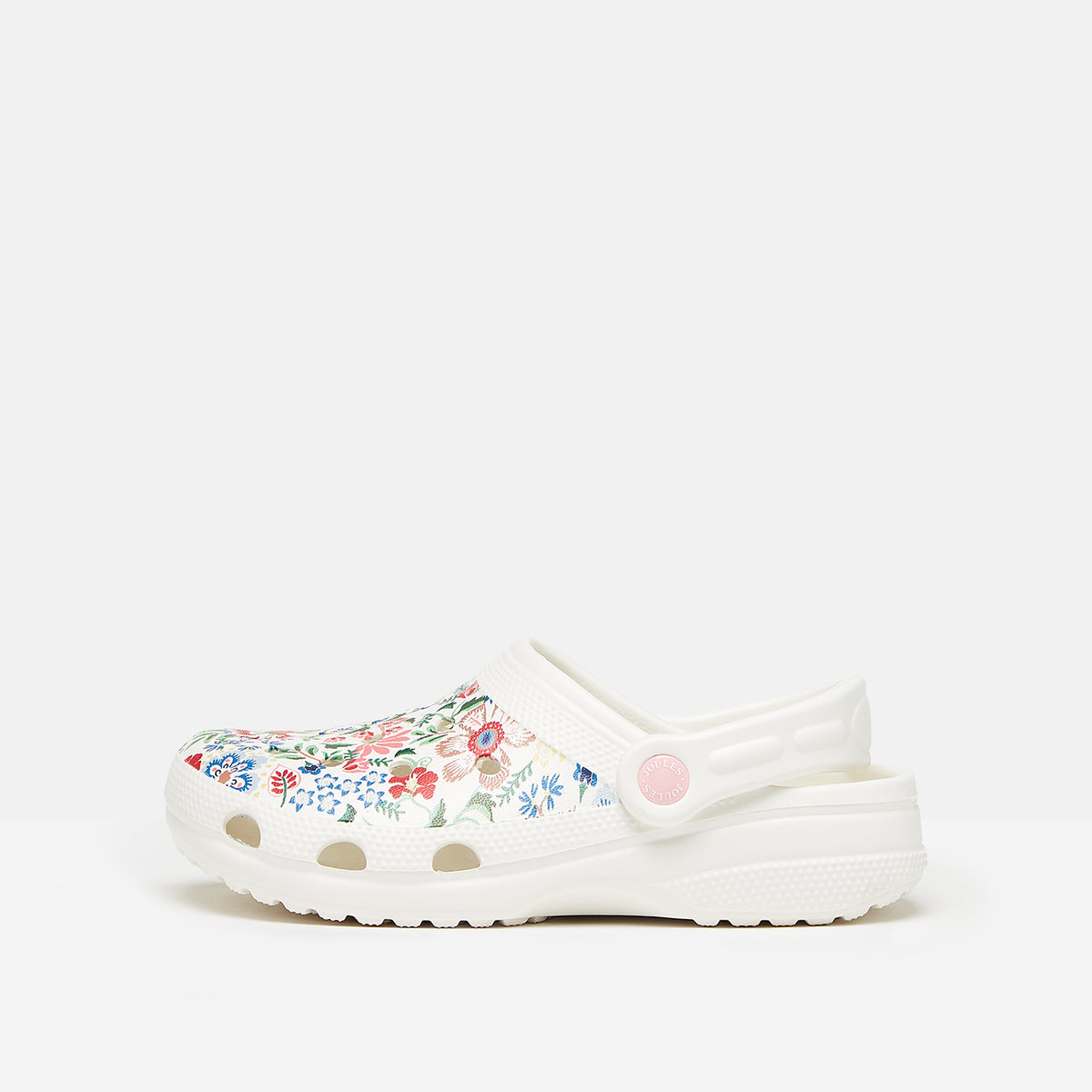 Joules Jnr Poole E00656 White Floral Footwear UK8 INFANT / White,UK9 KIDS / White,UK10 KIDS / White,UK11 KIDS / White,UK12 KIDS / White,UK13 KIDS / White,UK1 KIDS / White,UK2 KIDS / White,UK3 / White