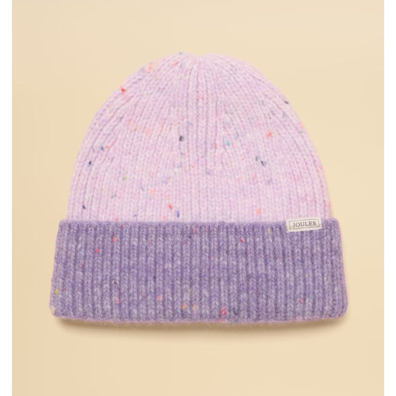 Joules Kids Colourblock Beanie V26-640 Lilac Clothing 3-7YRS / Lilac,8-12YRS / Lilac