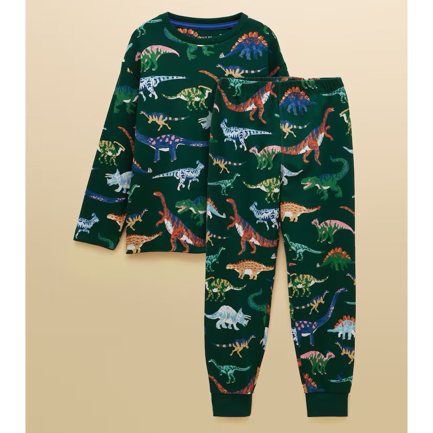 Joules Kids Kipwell Pj Set G14615 Green Dino