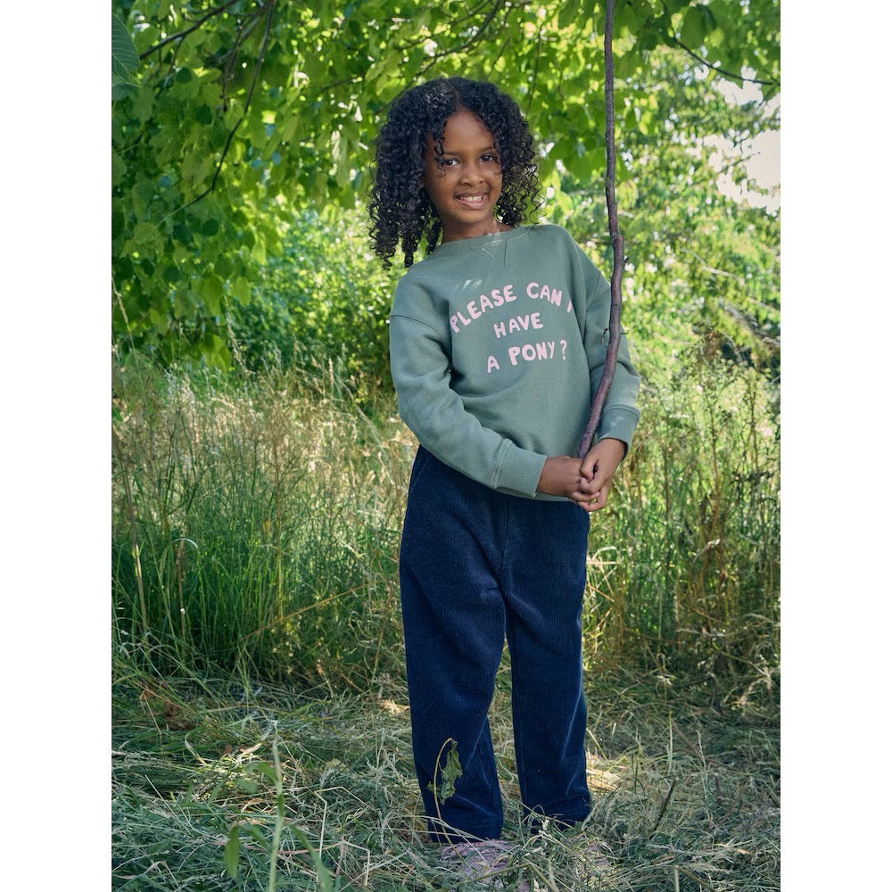 Joules Kids Sundaze Sweatshirt G15-987 Khaki Pony