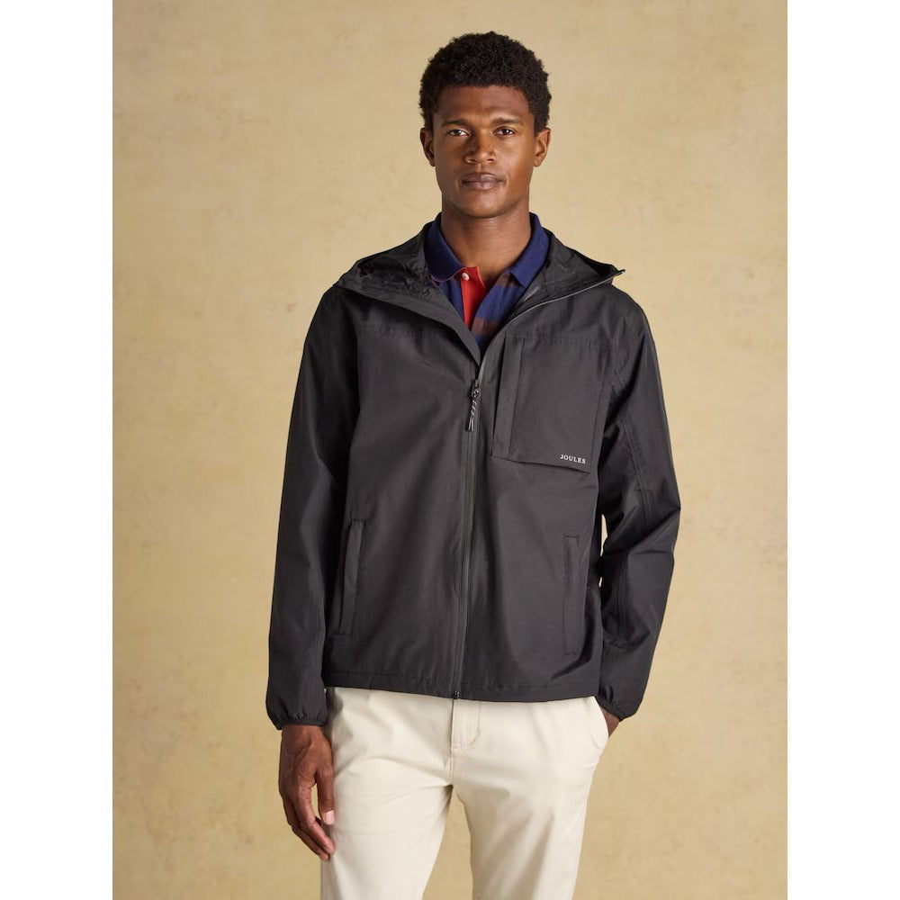 Joules Mens Ayston Jacket Aw3704 Black Clothing S / Black,M / Black,L / Black,XL / Black,XXL / Black