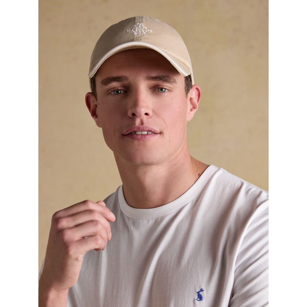 Joules Mens Baseball Cap H20721 Natural Clothing ONE SIZE / Natural