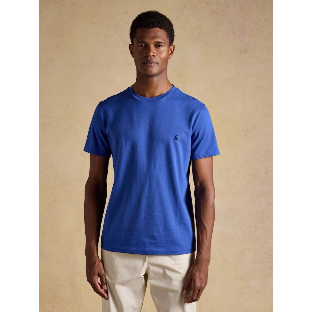 Joules Mens Everyday T-Shirt W27-048 Mid Blue Clothing M / Blue,L / Blue,XL / Blue,XXL / Blue