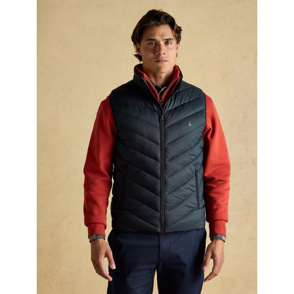 Joules Mens Garrett Gilet 22196904 Navy Clothing M / Navy,L / Navy,XL / Navy,XXL / Navy