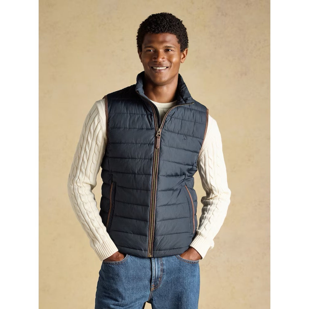 Joules Mens Heritage Padded Gilet G47-819 Navy Clothing M / Navy,L / Navy,XL / Navy