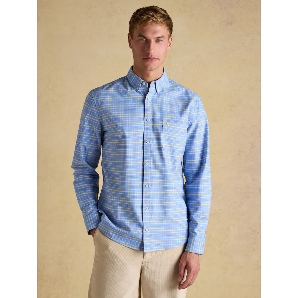Joules Mens Oxford Blue Check Shirt W26-190
