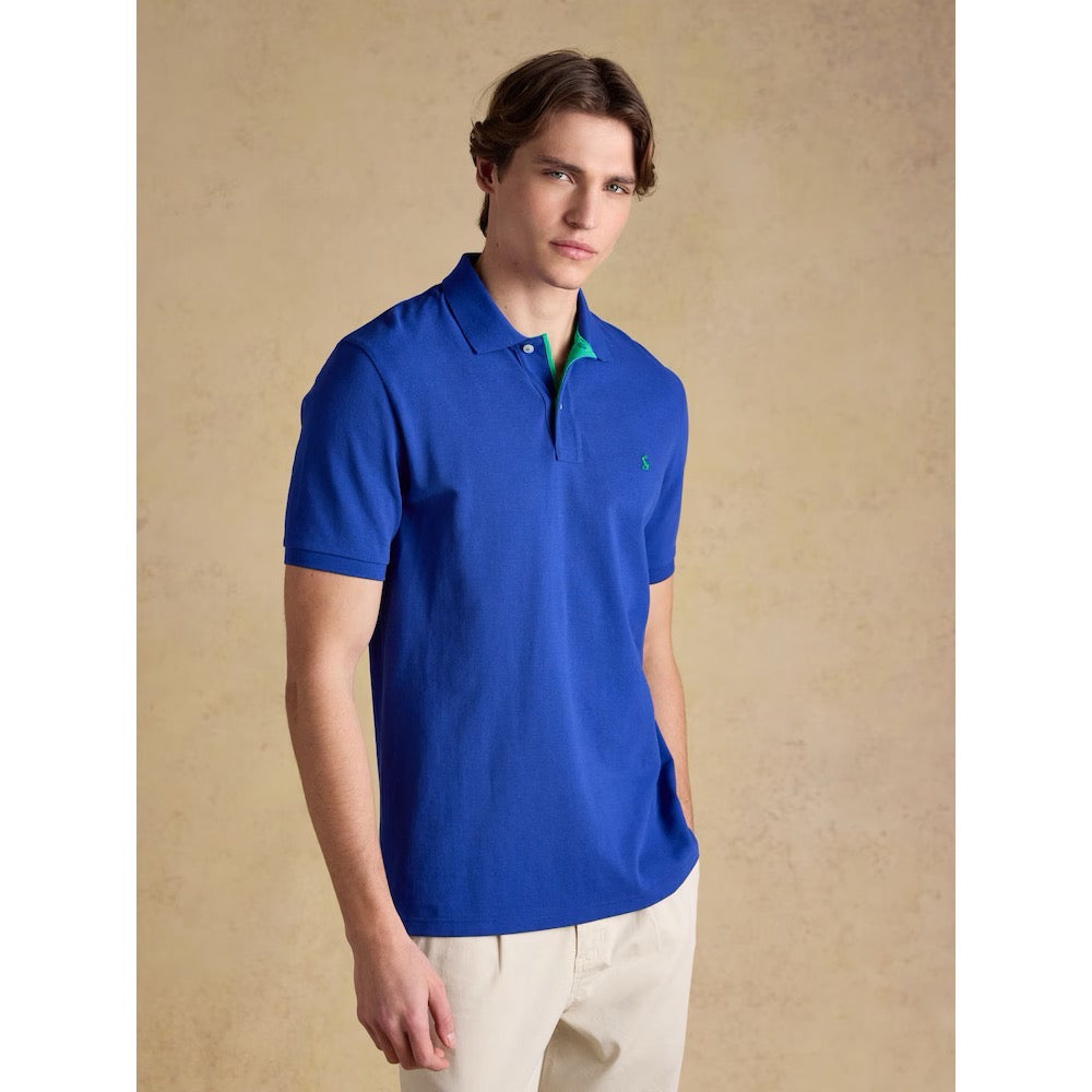 Joules Mens Woody Polo Shirt W26011 Bright Blue Clothing M / Cobalt Blue,L / Cobalt Blue,XL / Cobalt Blue,XXL / Cobalt Blue