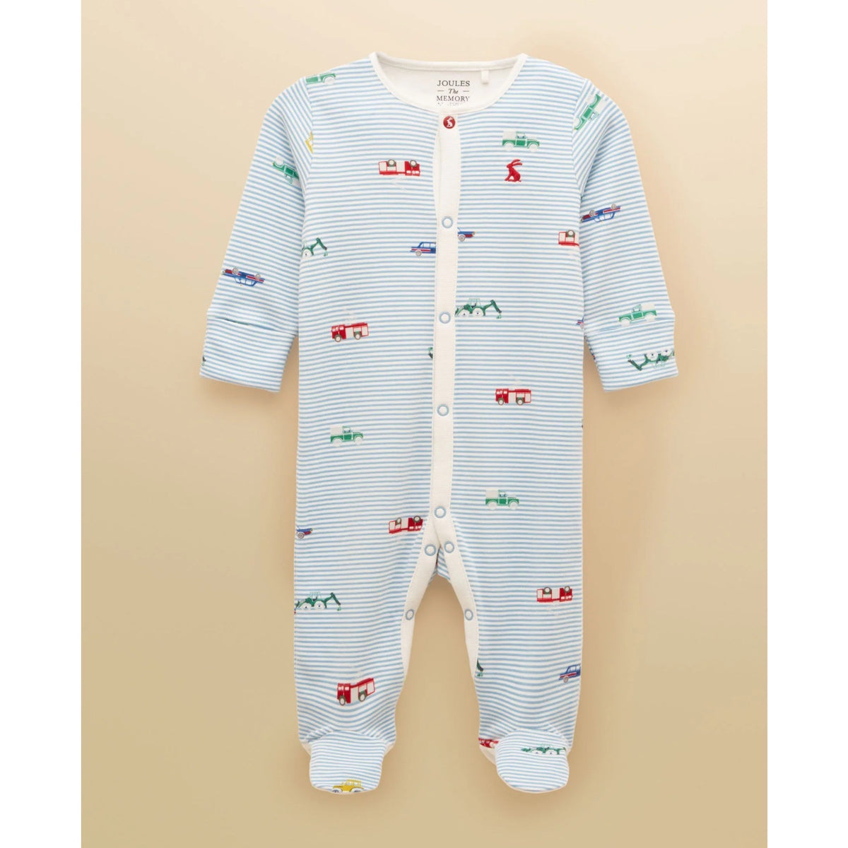 Joules Razamataz Sleepsuit An295719 Blue Car Clothing NEWBORN / Blue,0-3M / Blue,3-6M / Blue,6-9M / Blue