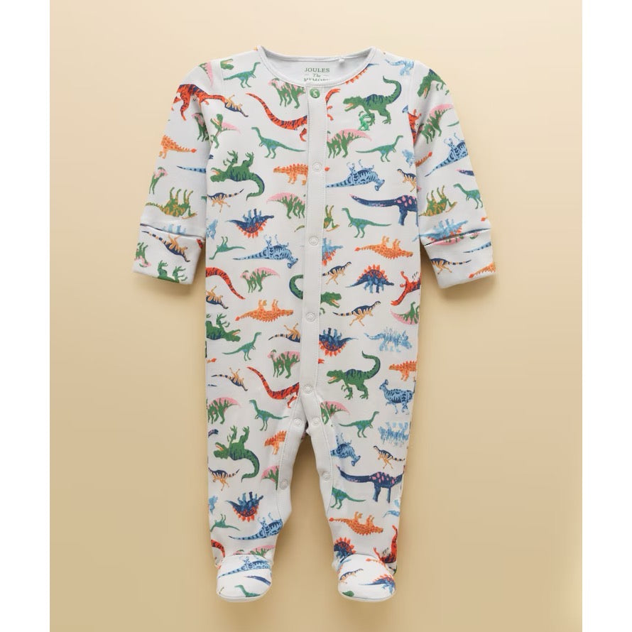 Joules Razamataz Sleepsuit V29339 Dino Clothing NEWBORN / Multi,0-3M / Multi,3-6M / Multi,6-9M / Multi