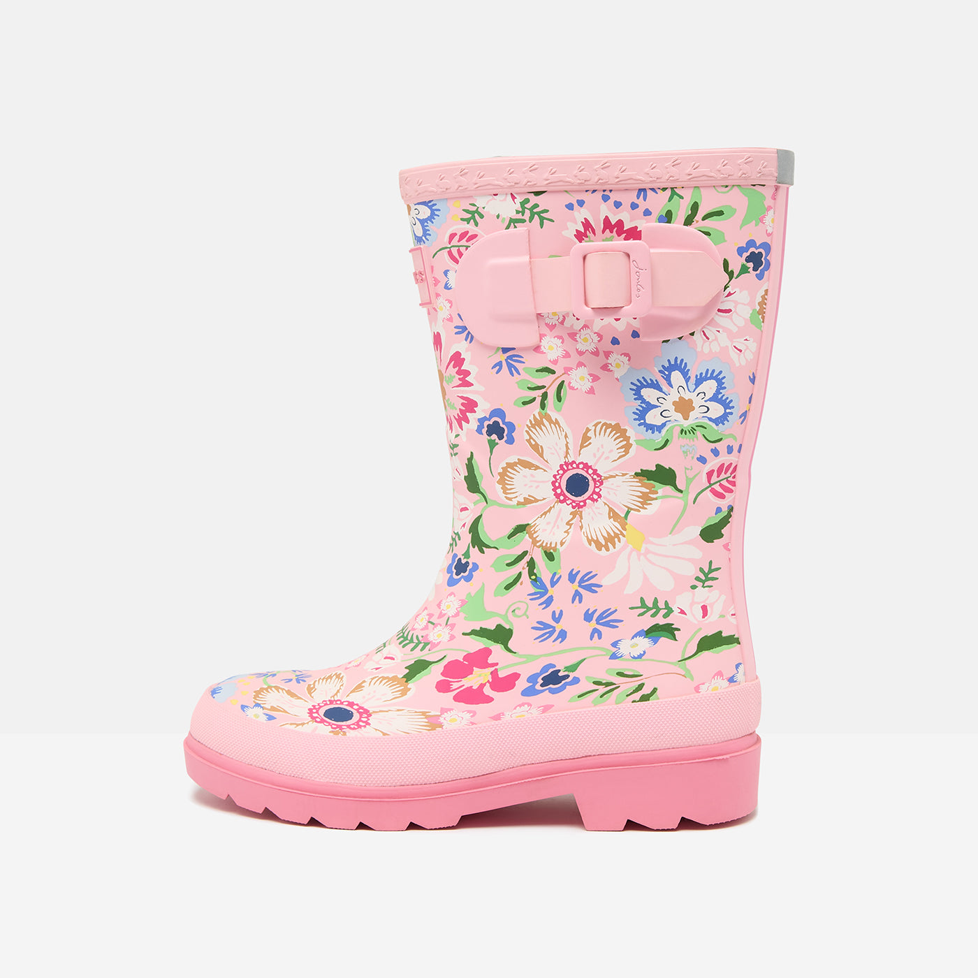 Joules Wellingtons E00730 Pink Floral Footwear UK8 INFANT / Pink,UK9 KIDS / Pink,UK10 KIDS / Pink,UK11 KIDS / Pink,UK12 KIDS / Pink,UK13 KIDS / Pink,UK1 KIDS / Pink,UK2 KIDS / Pink