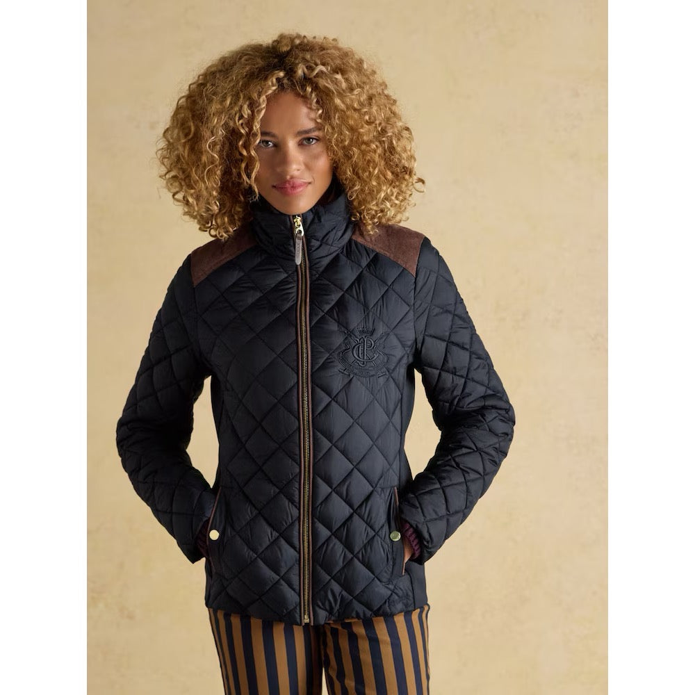 Joules Womens Braemar Luxe Coat 152-813 Navy Clothing UK10 / Navy,UK12 / Navy,UK14 / Navy,UK16 / Navy