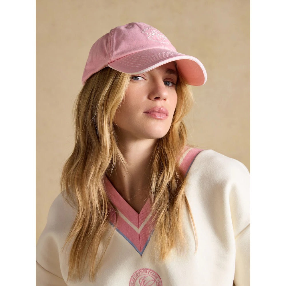 Joules Womens Daley Baseball Cap W27905 Pink Clothing ONE SIZE / Pink