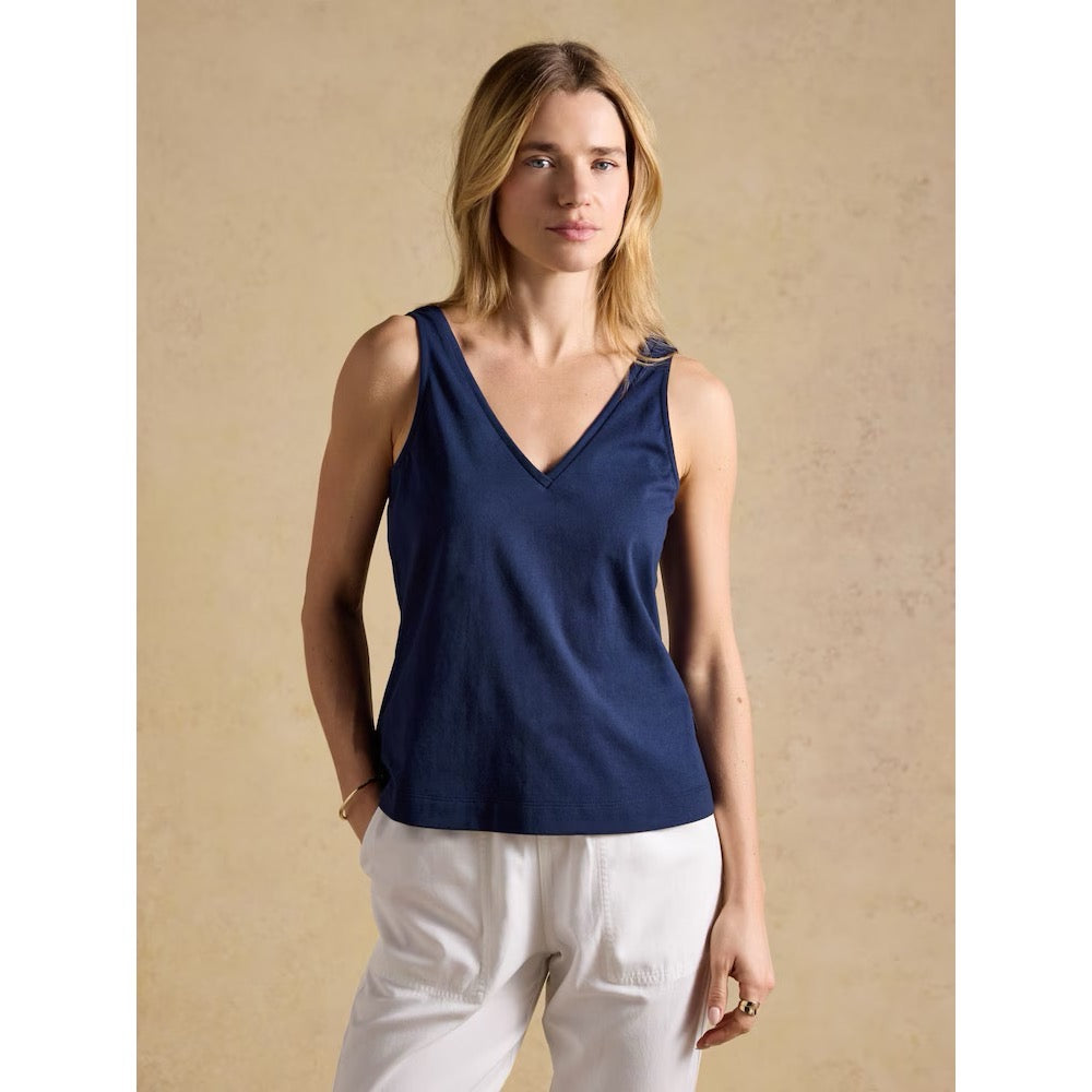 Joules Womens Delilah Vest Top W77912 Navy Clothing UK8 / Navy,UK10 / Navy,UK12 / Navy,UK14 / Navy,UK16 / Navy