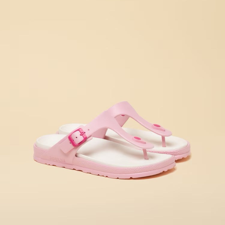 Joules Womens Soleil Sandals Pink Footwear 4 EU37 / Pink,5 EU38 / Pink,6 EU39 / Pink,7 EU41 / Pink