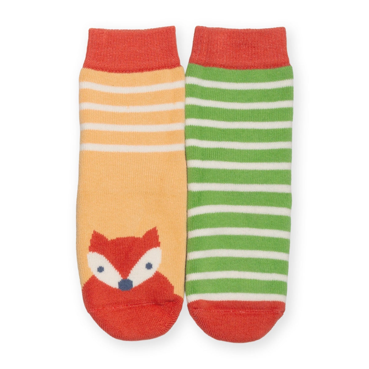 Kite 2 Pack Grippy Socks 63-4562 Clever Fox
