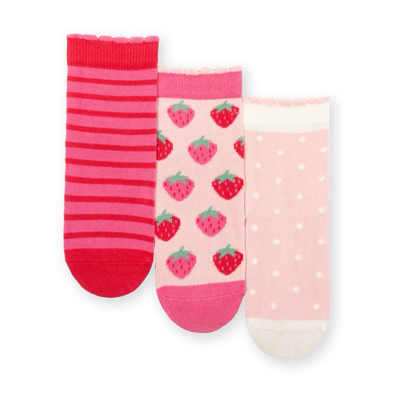 Kite 3 Pack Socks 6673 Berry Brave Clothing 6-12M / Pink,1-2YRS / Pink,UK6-8 / Pink,UK9-12 / Pink,UK13-2 / Pink