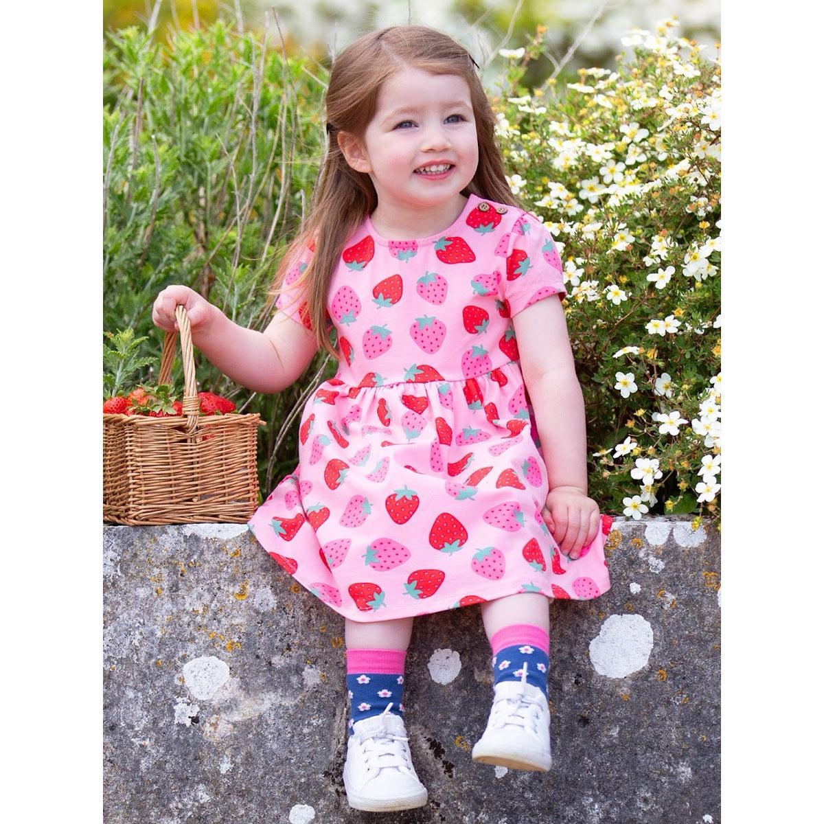 Kite Berry Brave Infant Dress 9072 Clothing 3-6M / Pink,6-9M / Pink,9-12M / Pink,12-18M / Pink,18-24M/2Y / Pink,3YRS / Pink,4YRS / Pink,5YRS / Pink,6YRS / Pink
