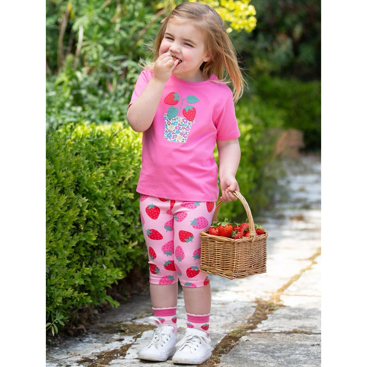 Kite Berry Brave Pedal Pushers F368 Clothing 12-18M / Pink,18-24M/2Y / Pink,3YRS / Pink,4YRS / Pink,5YRS / Pink,6YRS / Pink,7YRS / Pink,8YRS / Pink