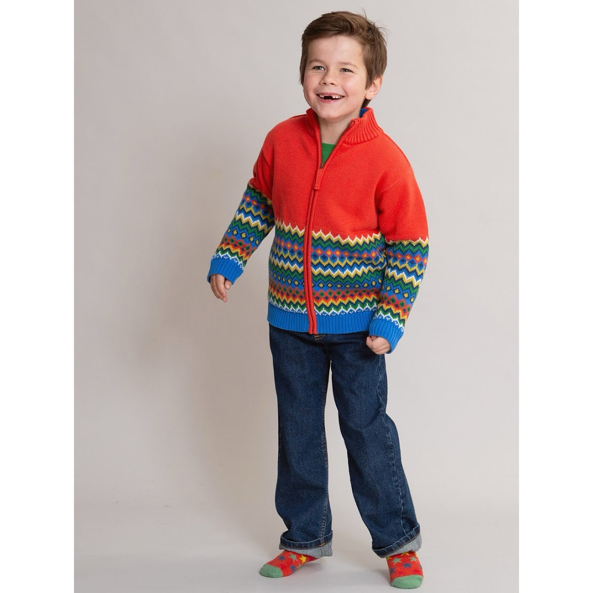 Kite Boys Hygge Jacket 64-T800-Abk Paprika Clothing 4YRS / Paprika,5YRS / Paprika,6YRS / Paprika,8YRS / Paprika