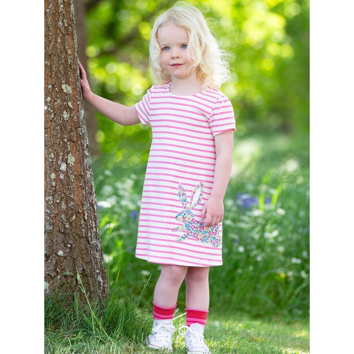 Kite Busy Bun Infant Dress 9118 Clothing 3-6M / Pink,6-9M / Pink,9-12M / Pink,12-18M / Pink,18-24M/2Y / Pink,3YRS / Pink,4YRS / Pink,5YRS / Pink,6YRS / Pink