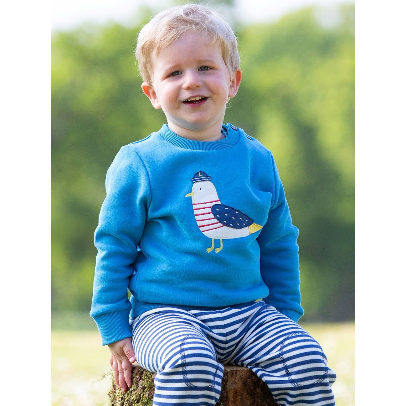 Kite Infant Stripy Joggers 9475 Navy Clothing 3-6M / Navy,6-9M / Navy,9-12M / Navy,12-18M / Navy,18-24M/2Y / Navy,3YRS / Navy,4YRS / Navy,5YRS / Navy