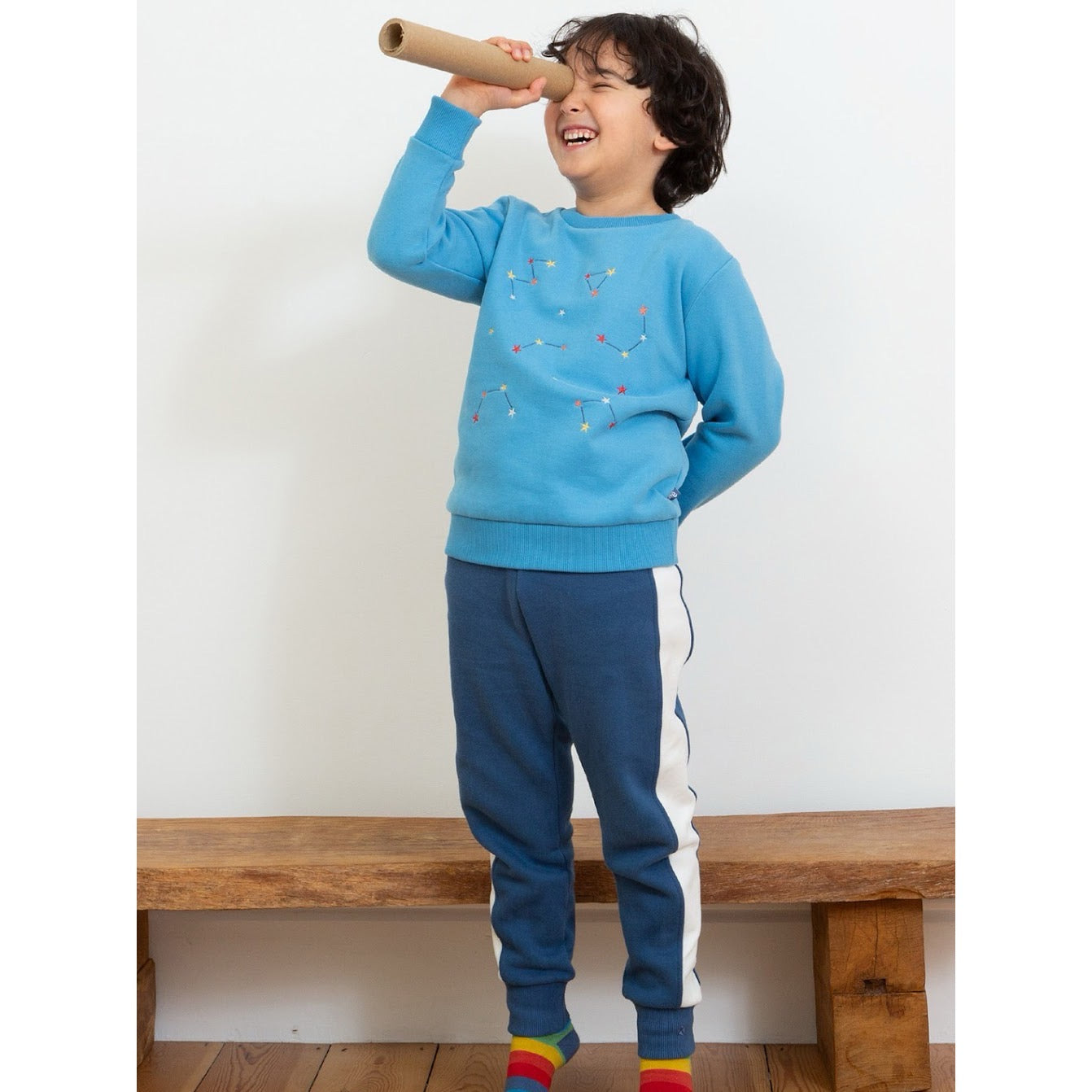 Kite Cosmic Sweatshirt F661-Abf Clothing 4YRS / Blue,5YRS / Blue,6YRS / Blue,7YRS / Blue,8YRS / Blue