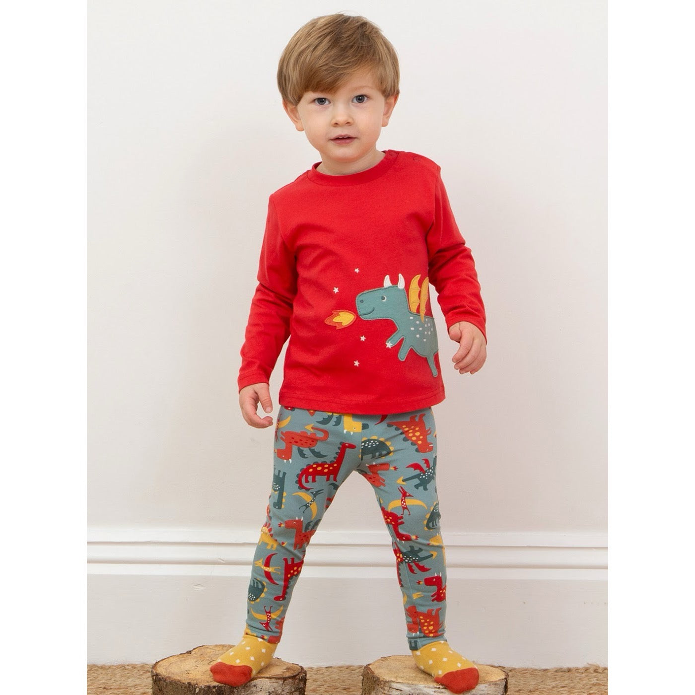 Kite Dinos And Dragons Infant Leggings Clothing 3-6M / Multi,6-9M / Multi,9-12M / Multi,12-18M / Multi,18-24M/2Y / Multi,3YRS / Multi,4YRS / Multi,5YRS / Multi