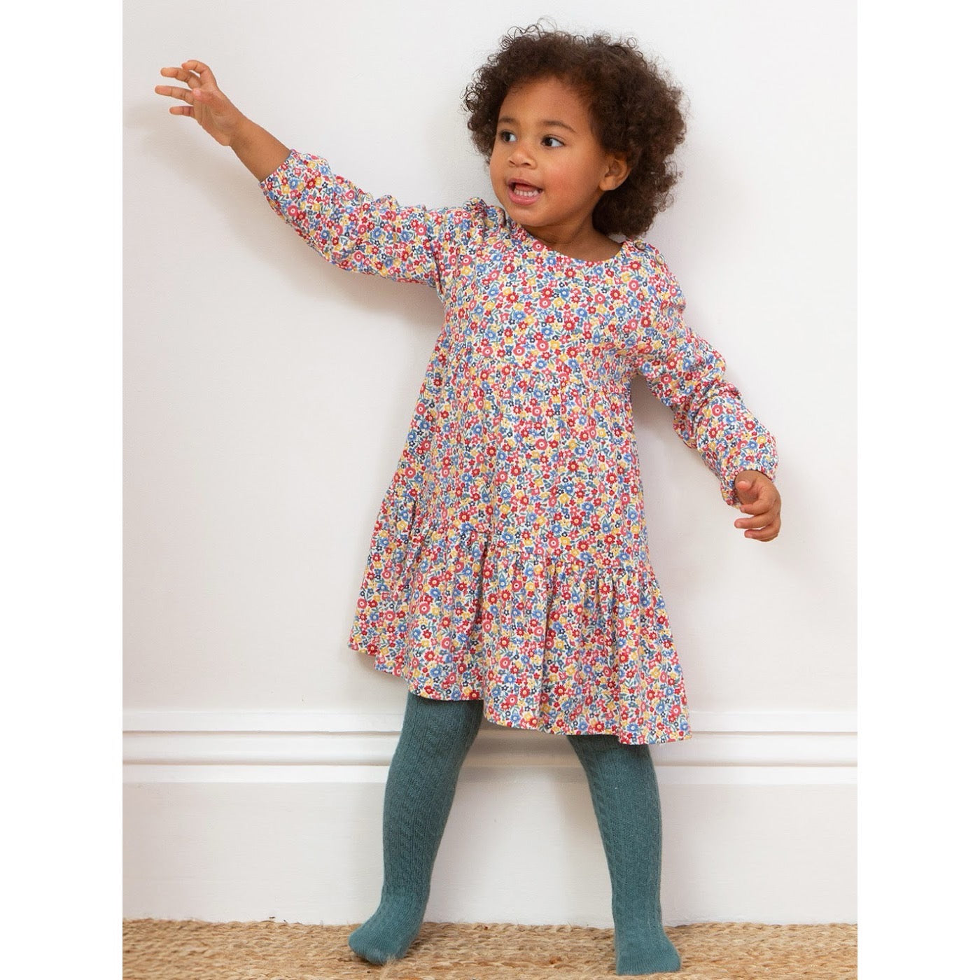 Kite Ditsy Tales Infant Dress 53-F048 Clothing 3-6M / Multi,6-9M / Multi,9-12M / Multi,12-18M / Multi,18-24M/2Y / Multi,3YRS / Multi,4YRS / Multi,5YRS / Multi,6YRS / Multi