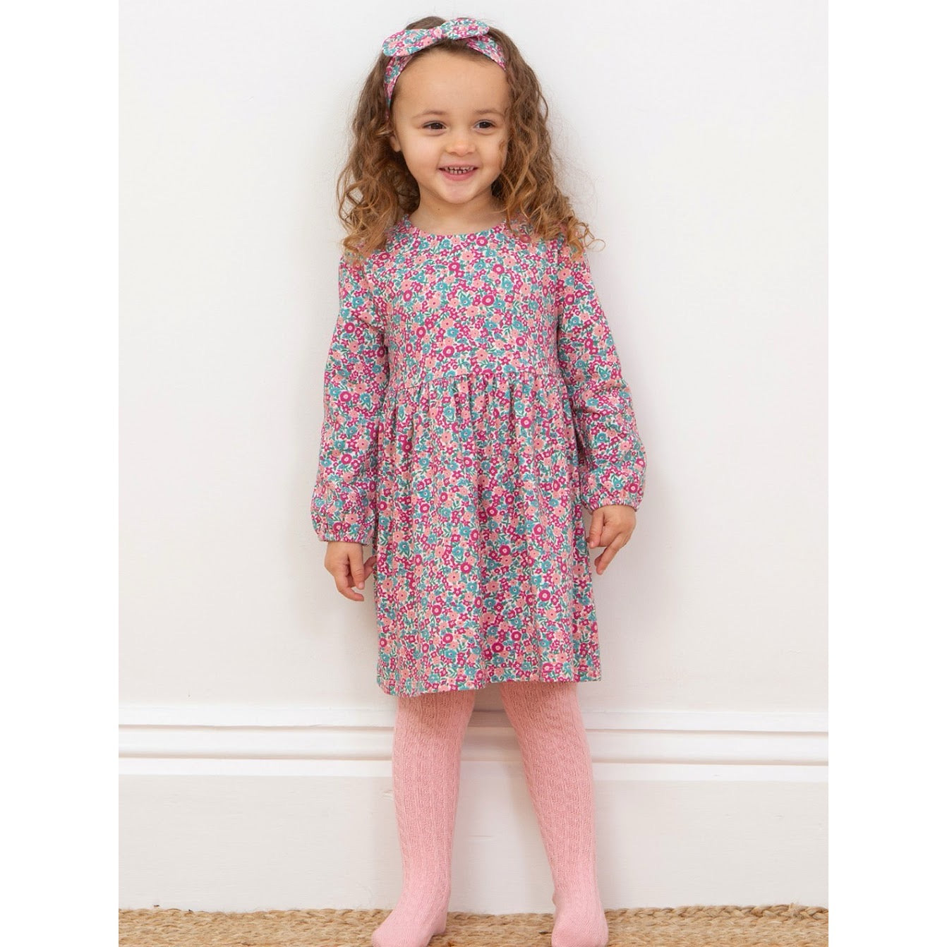 Kite Ditsy Tales Infant Dress 54-9877 Pink Clothing 3-6M / Pink,6-9M / Pink,9-12M / Pink,12-18M / Pink,18-24M/2Y / Pink,3YRS / Pink,4YRS / Pink