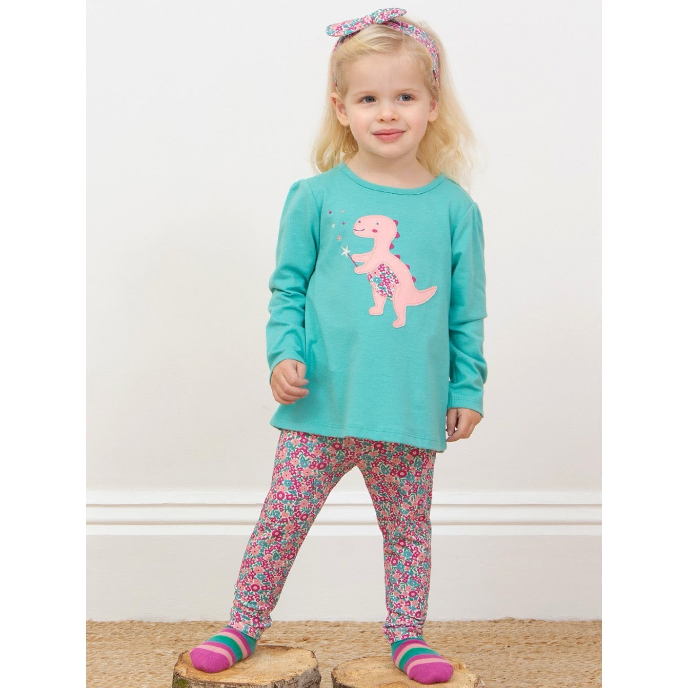 Kite Ditsy Tales Infant Leggings 54-F566 Pink Clothing 3-6M / Pink,6-9M / Pink,9-12M / Pink,12-18M / Pink,18-24M/2Y / Pink