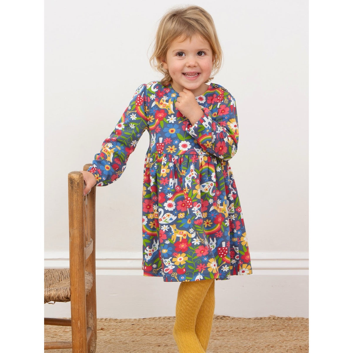 Kite Fairytale Infant Dress 53-9647 Clothing 3-6M / Multi,6-9M / Multi,9-12M / Multi,12-18M / Multi,18-24M/2Y / Multi,3YRS / Multi,4YRS / Multi,5YRS / Multi,6YRS / Multi