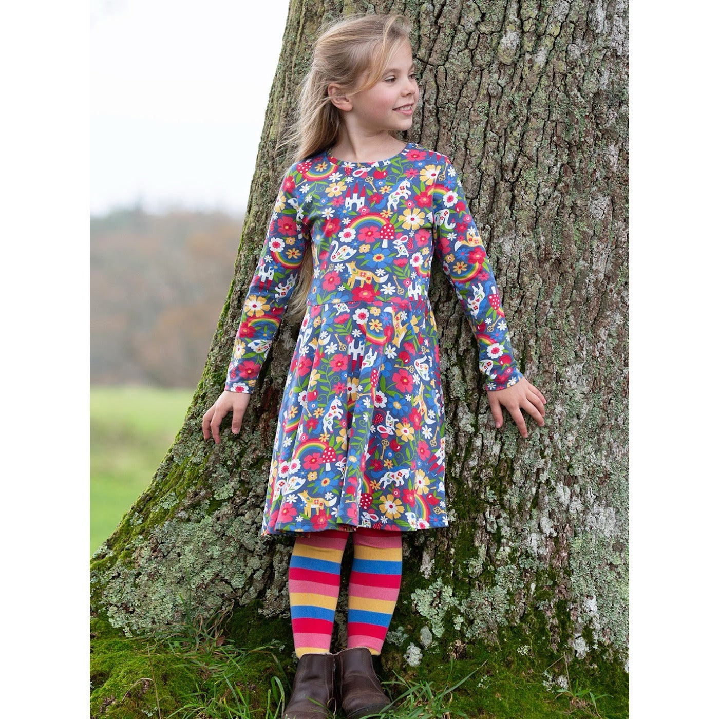 Kite Fairytale Skater Dress 53-9965 Clothing 3YRS / Multi,4YRS / Multi,5YRS / Multi,6YRS / Multi,7YRS / Multi,8YRS / Multi,9YRS / Multi