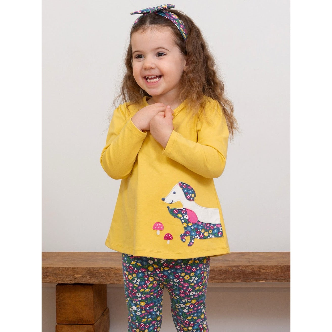 Kite Flora And Albie Infant Tunic 9704-Ygt Clothing 3-6M / Yellow,6-9M / Yellow,9-12M / Yellow,12-18M / Yellow,18-24M/2Y / Yellow,3YRS / Yellow,4YRS / Yellow,5YRS / Yellow