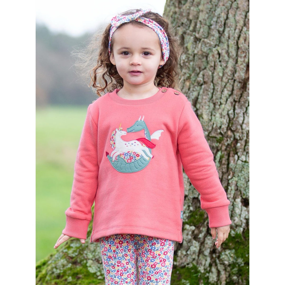 Kite Folktale Friends Sweatshirt 53-F607 Clothing 12-18M / Rose,18-24M/2Y / Rose,3YRS / Rose,4YRS / Rose,5YRS / Rose,6YRS / Rose