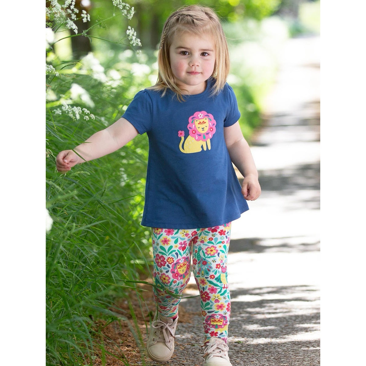 Kite Growing Brave Infant Tunic Top 9899 Clothing 3-6M / Indigo,6-9M / Indigo,9-12M / Indigo,12-18M / Indigo,18-24M/2Y / Indigo,3YRS / Indigo,4YRS / Indigo,5YRS / Indigo,6YRS / Indigo