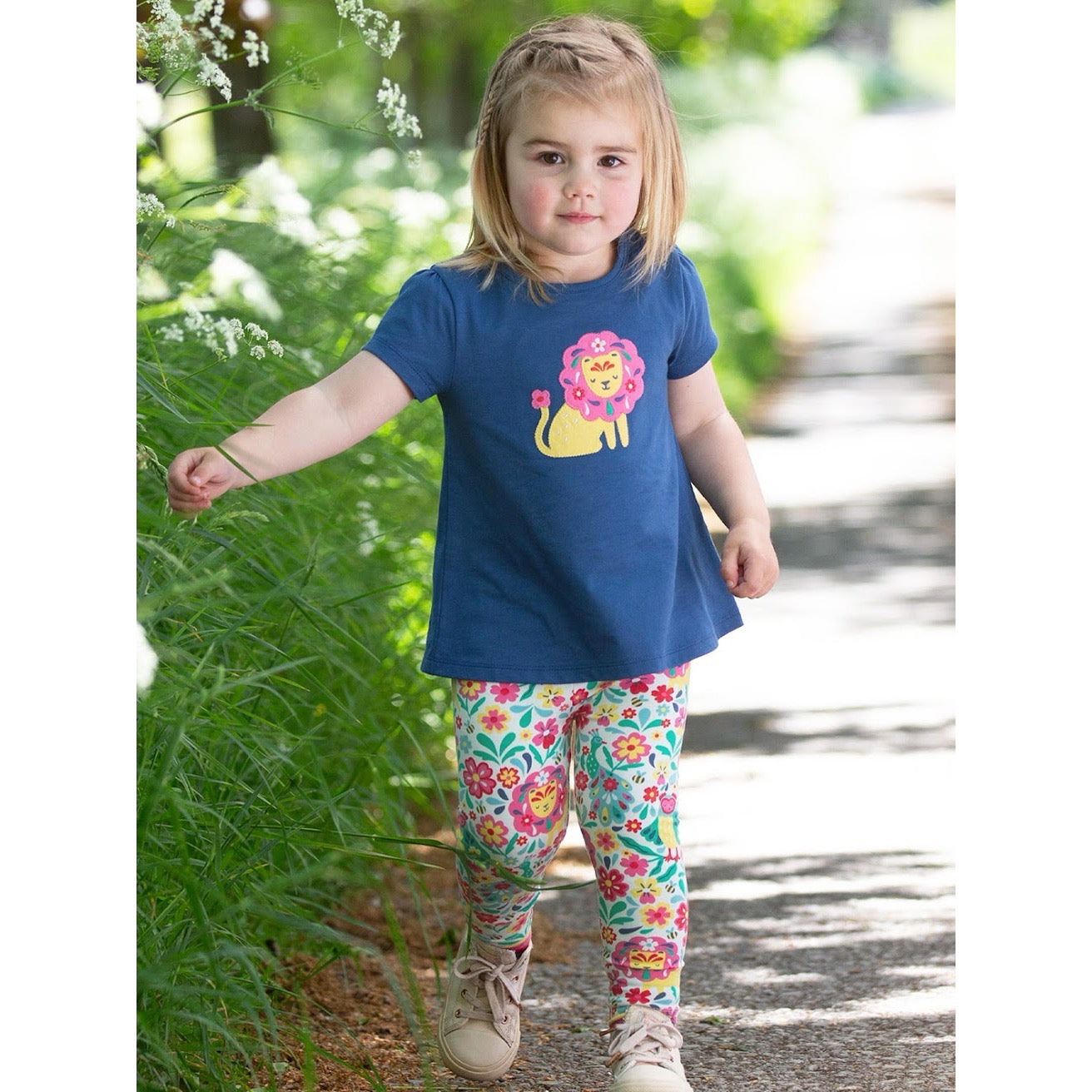 Kite Growing Brave Infant Tunic Top 9899 Clothing 3-6M / Indigo,6-9M / Indigo,9-12M / Indigo,12-18M / Indigo,18-24M/2Y / Indigo,3YRS / Indigo,4YRS / Indigo,5YRS / Indigo,6YRS / Indigo