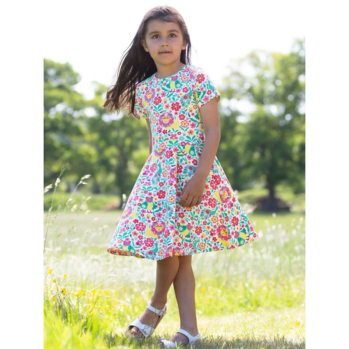 Kite Growing Brave Skater Dress 9416 Clothing 3YRS / Multi,4YRS / Multi,5YRS / Multi,6YRS / Multi,7YRS / Multi,8YRS / Multi