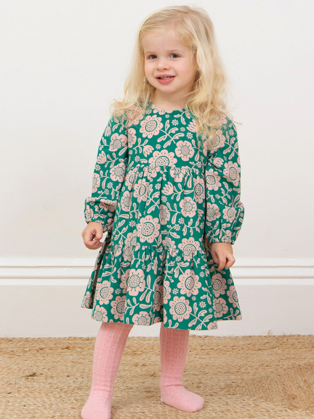 Kite Infant Cable Tights Aw25 Dusty Pink Clothing 6-12M / Dusty Pink,12-24M / Dusty Pink