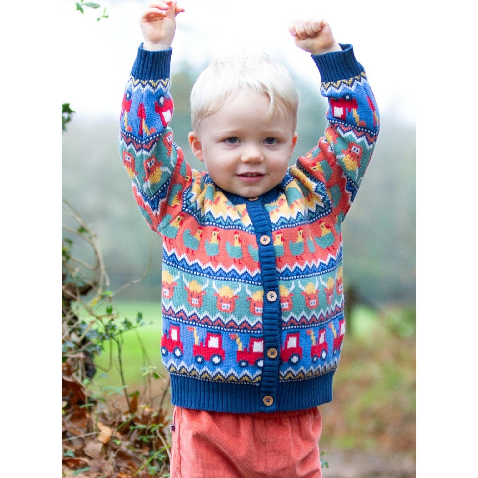 Kite Infant Kaleidoscope Cardigan 53-9098 Clothing 6-9M / Multi,9-12M / Multi,12-18M / Multi,18-24M/2Y / Multi,3YRS / Multi,4YRS / Multi,5YRS / Multi,6YRS / Multi