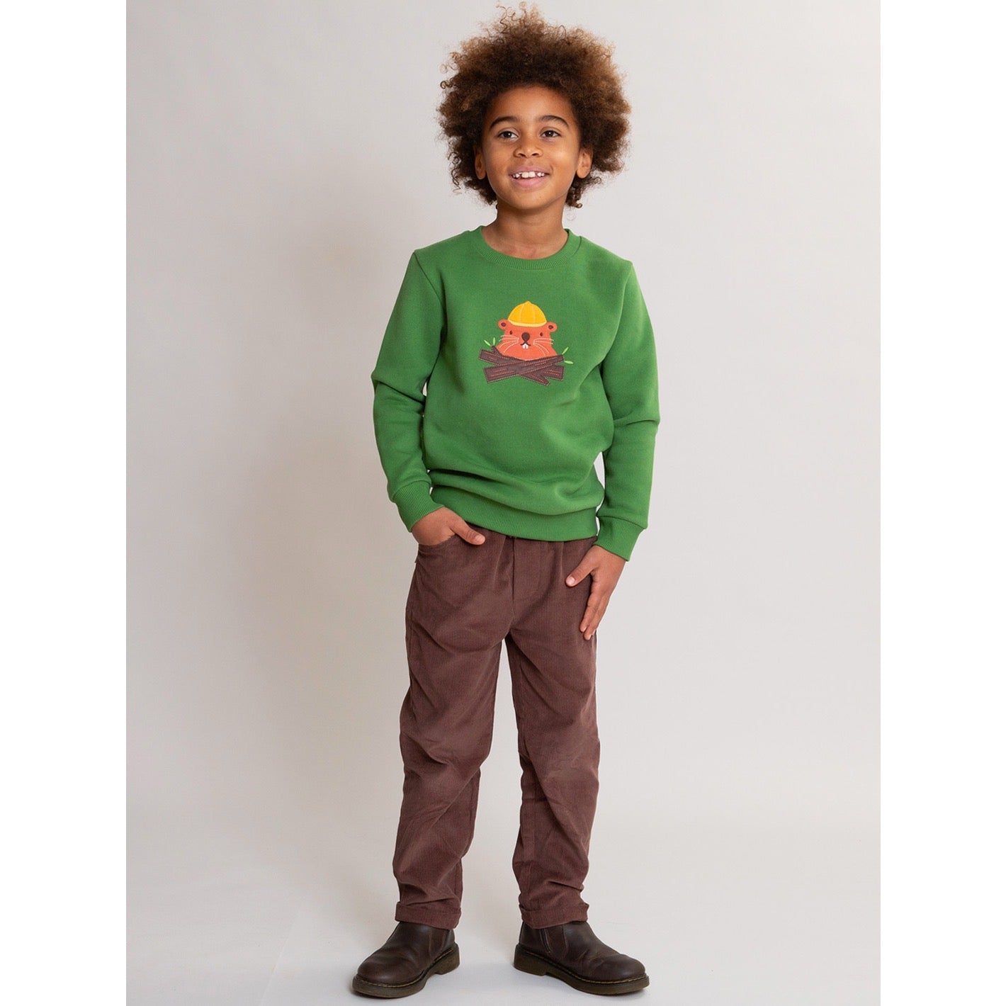 Kite Kids Comfy Cords 63-T187-Abp Brown Clothing 9-12M / Brown,12-18M / Brown,18-24M/2Y / Brown,3YRS / Brown,4YRS / Brown,5YRS / Brown,6YRS / Brown,7YRS / Brown,8YRS / Brown