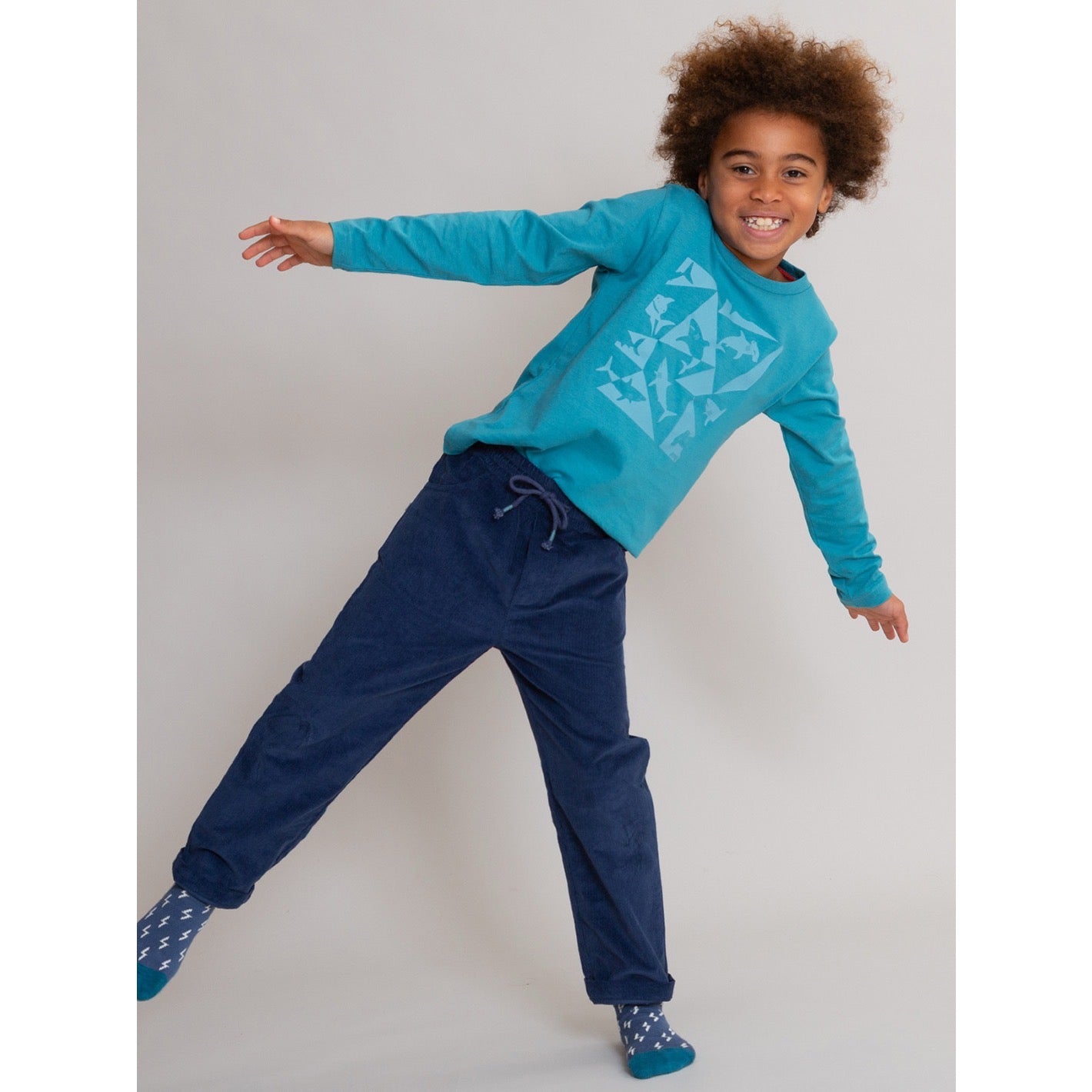Kite Kids Comfy Cords 63-T195-Abp Midnight Clothing 9-12M / Navy,12-18M / Navy,18-24M/2Y / Navy,3YRS / Navy,4YRS / Navy,5YRS / Navy,6YRS / Navy